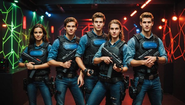 Découvrez le laser game à bordeaux : défiez-vous en équipe !
